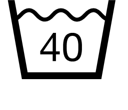 picto ginetex 40°c normal wash