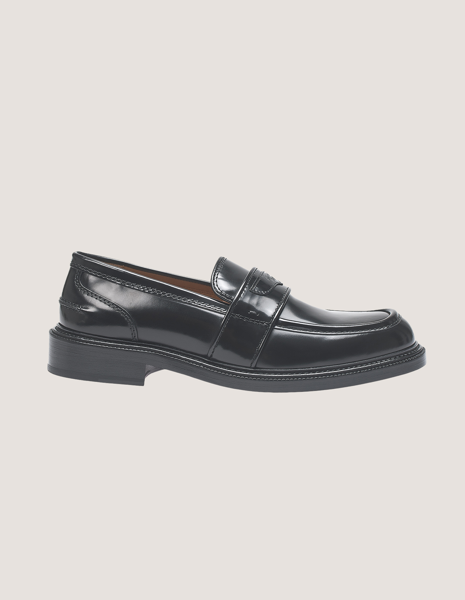LEATHER LOAFERS