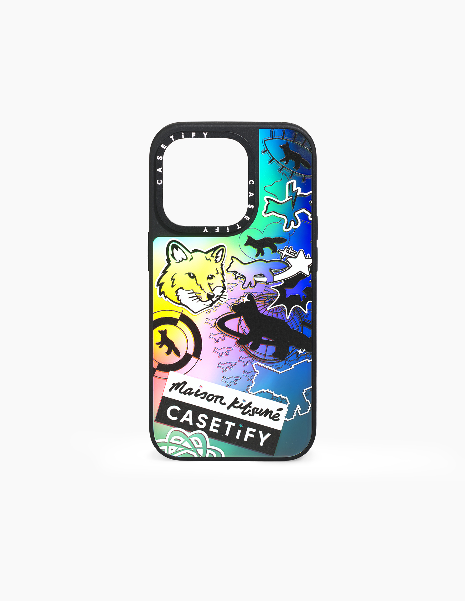 メゾン キツネ X CASETIFY ホログラム IPHONE ケース 14 PRO MAX 