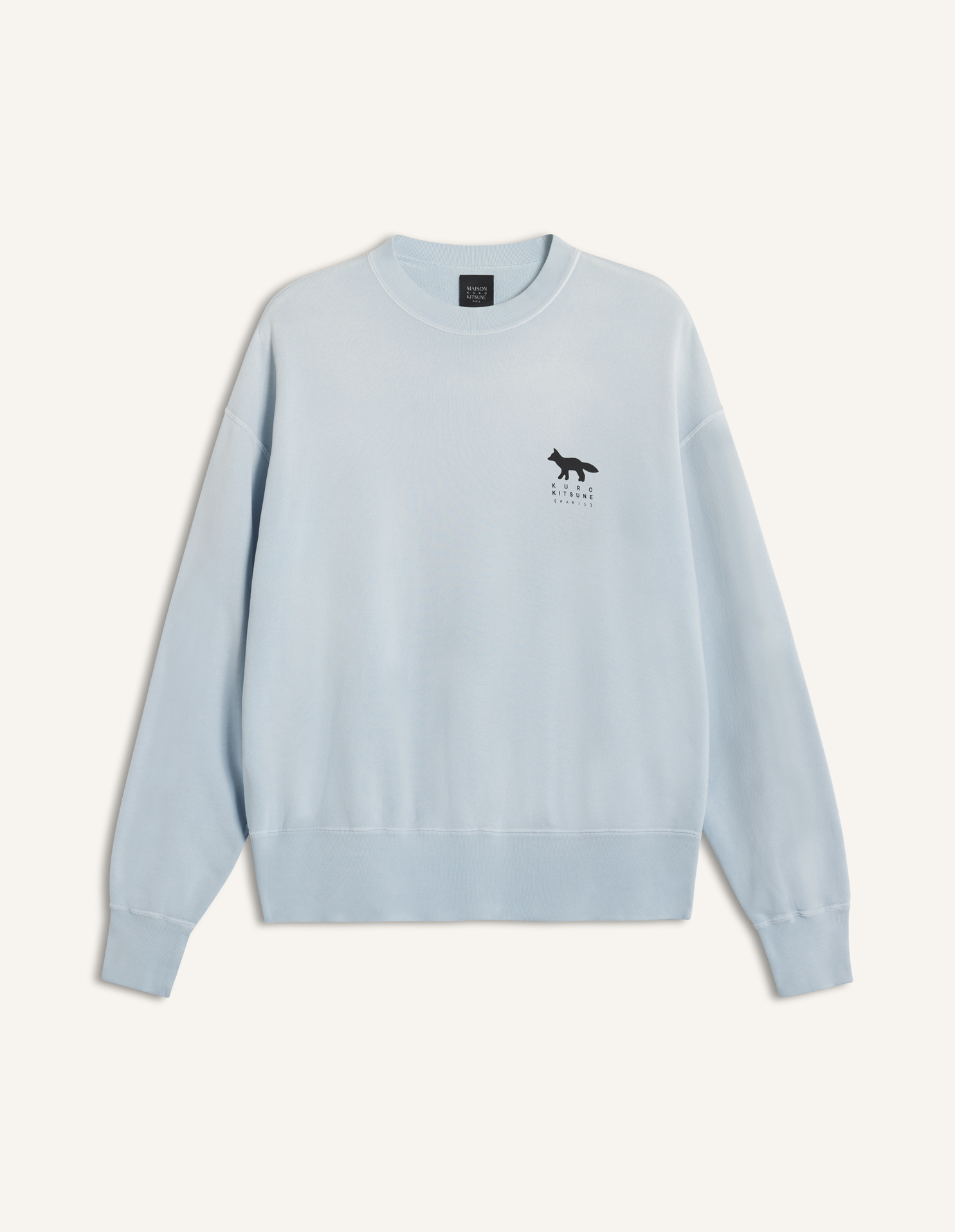 MAISON KITSUNE x KURO SUNFADED FOX SWEAT SHIRT