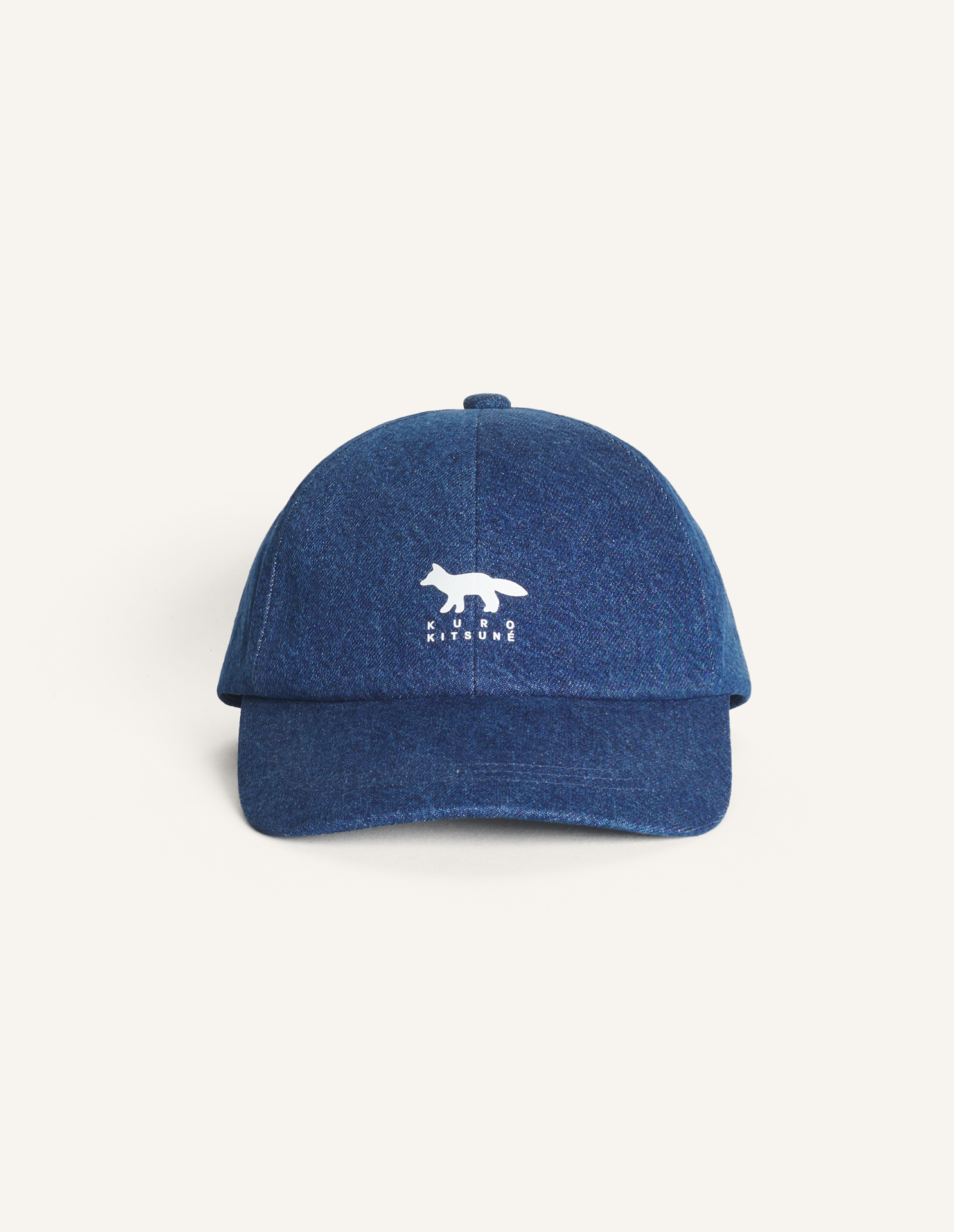 MAISON KITSUNE x KURO  ATELIER DENIM CAP