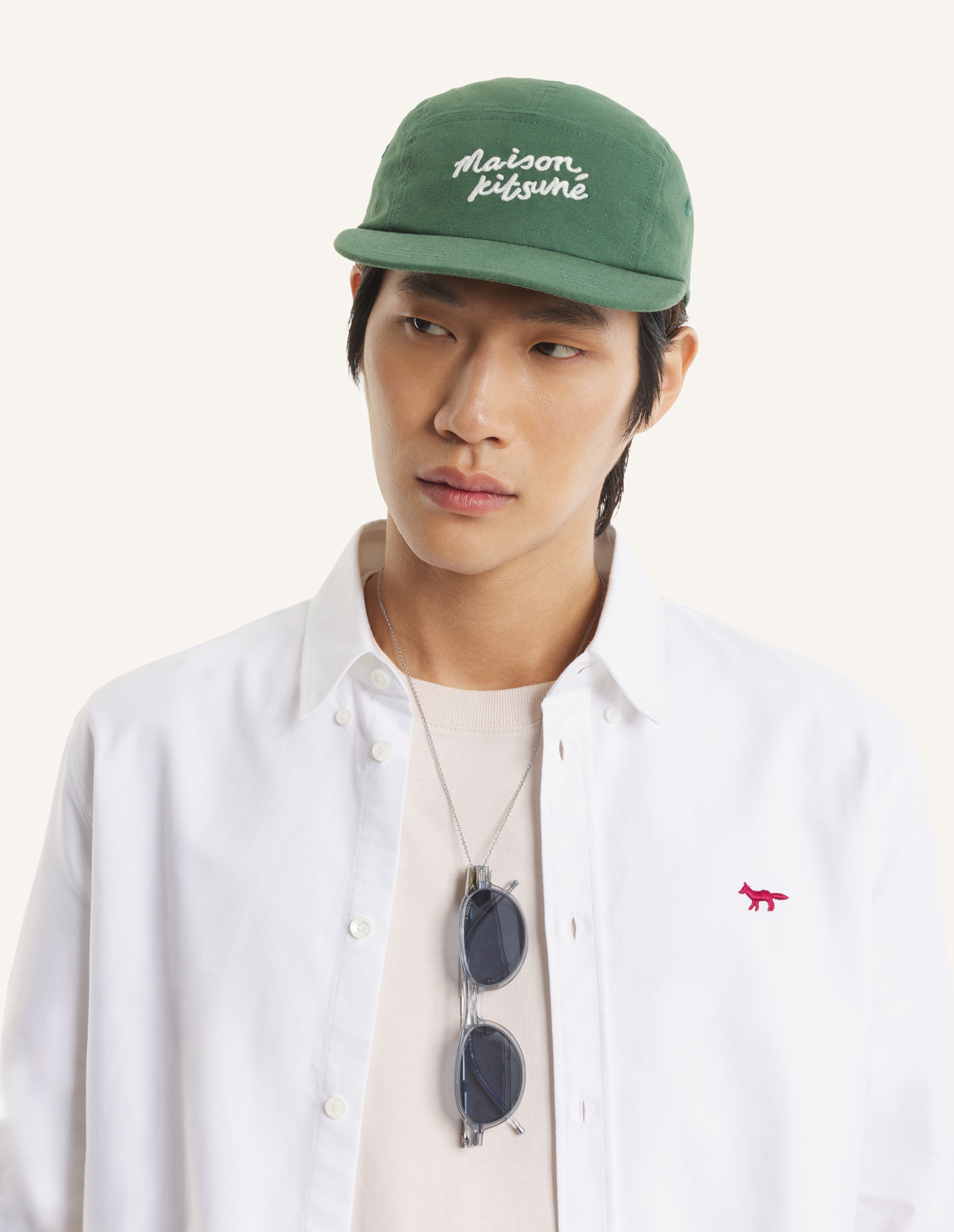 MAISON KITSUNÉ ハンドライティング 5P キャップ