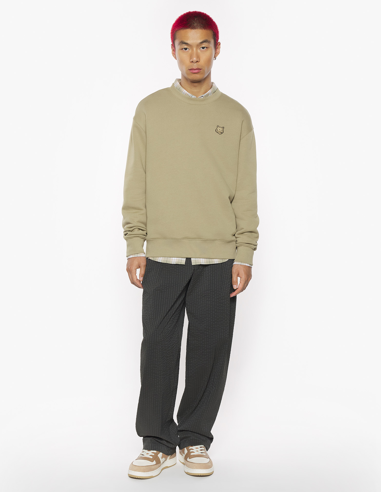 BOLD FOX HEAD PATCH COMFORT SWEATSHIRT