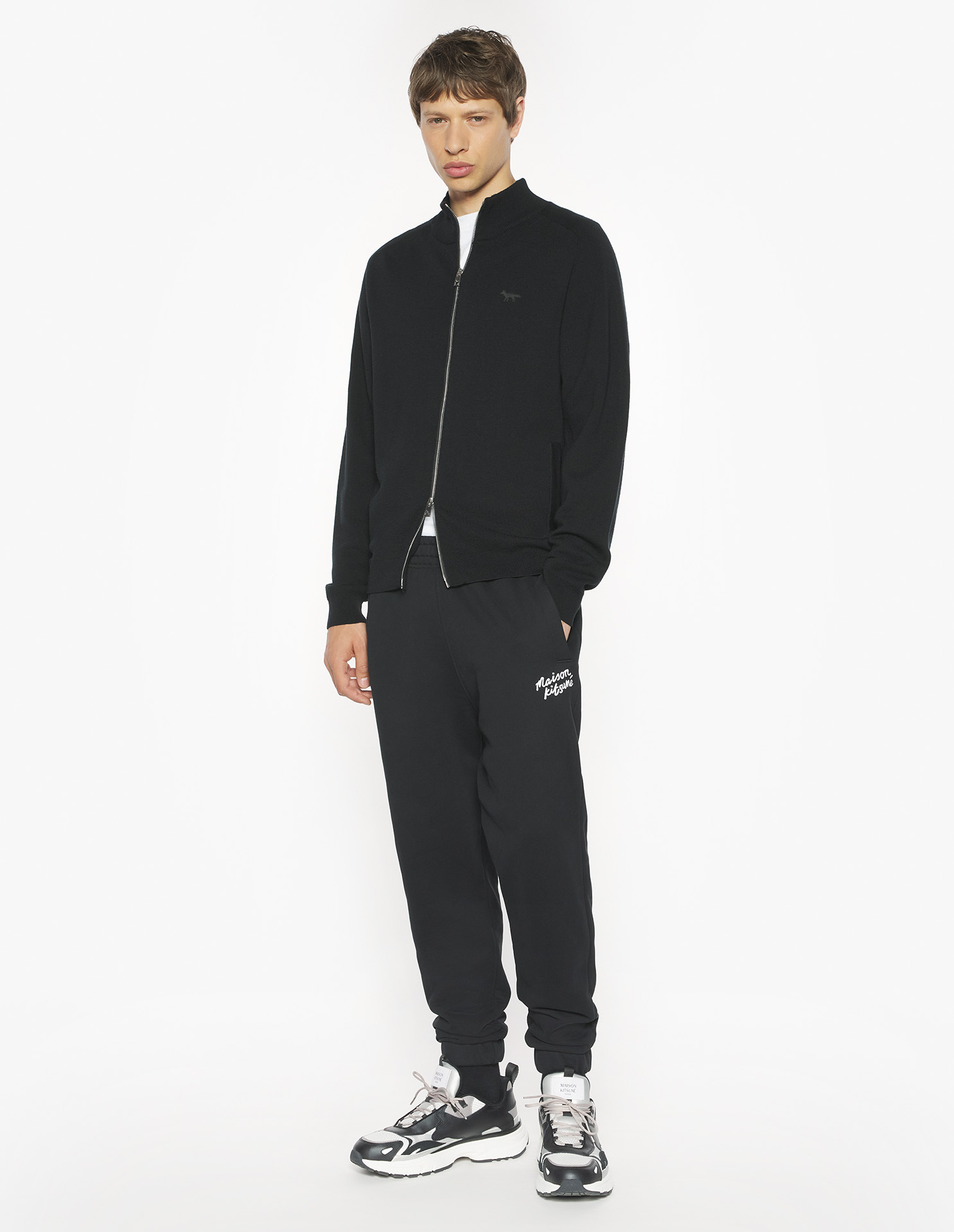 MAISON KITSUNE HANDWRITING COMFORT JOG PANTS