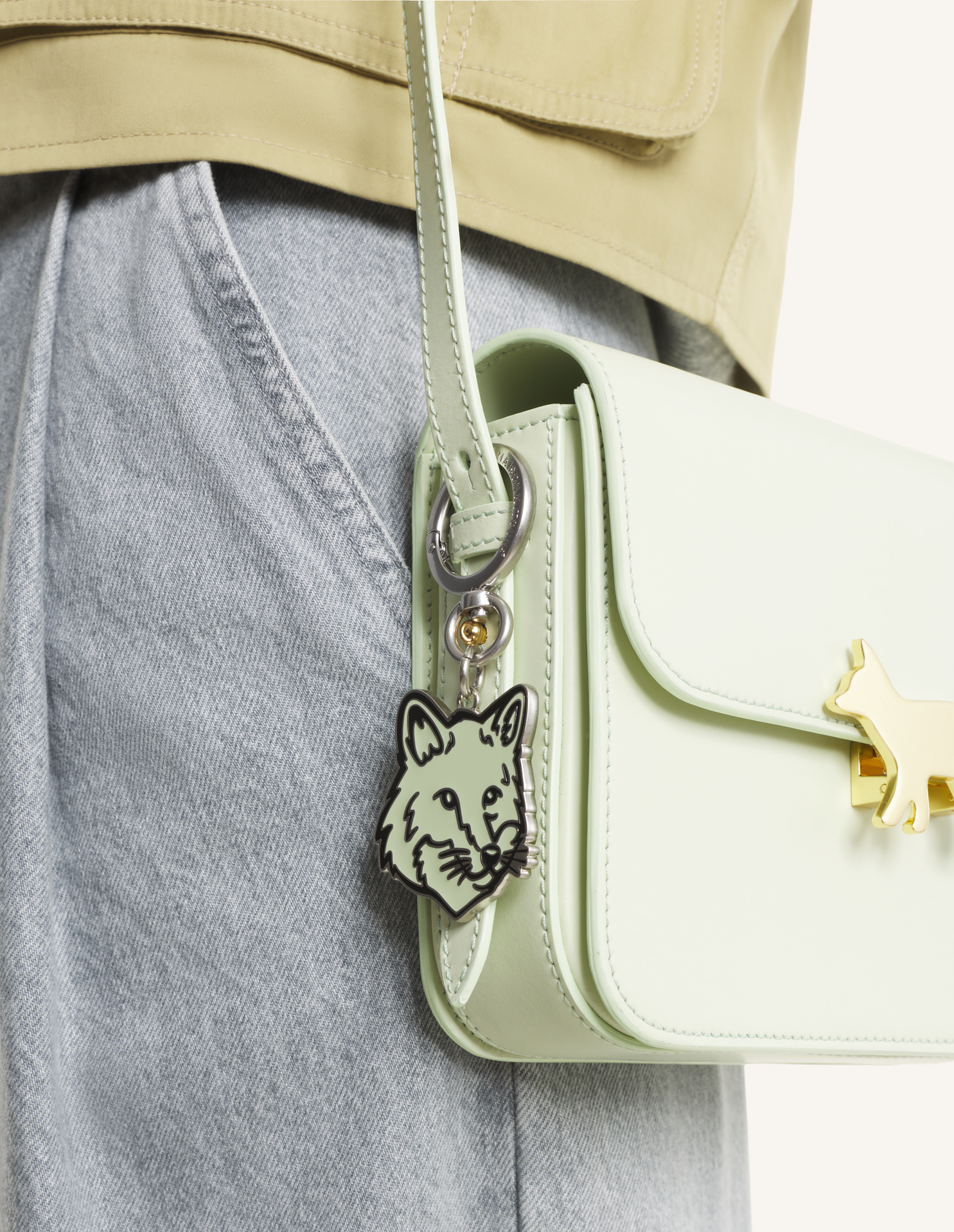 FOX HEAD CHARM