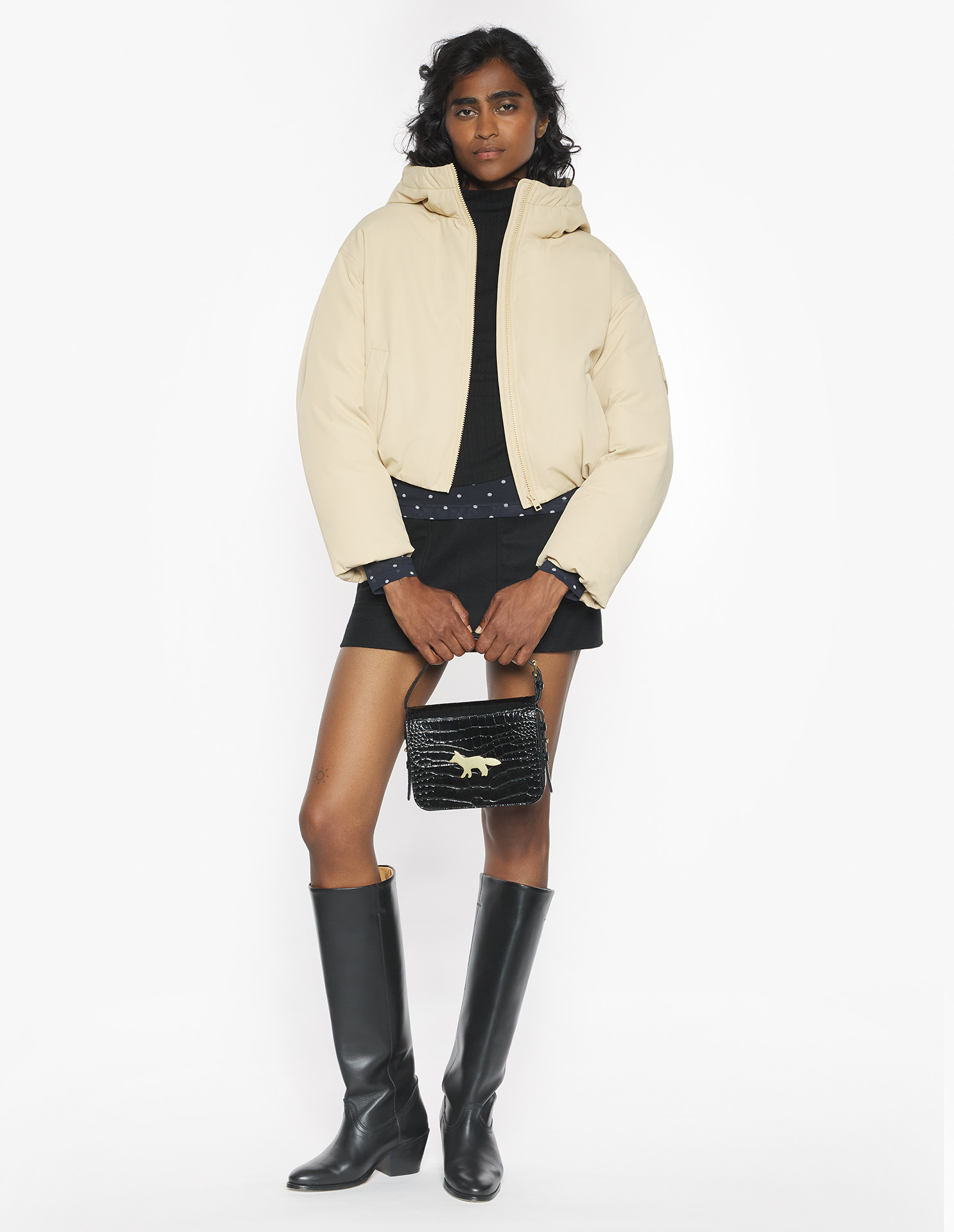 HOODED PUFFER