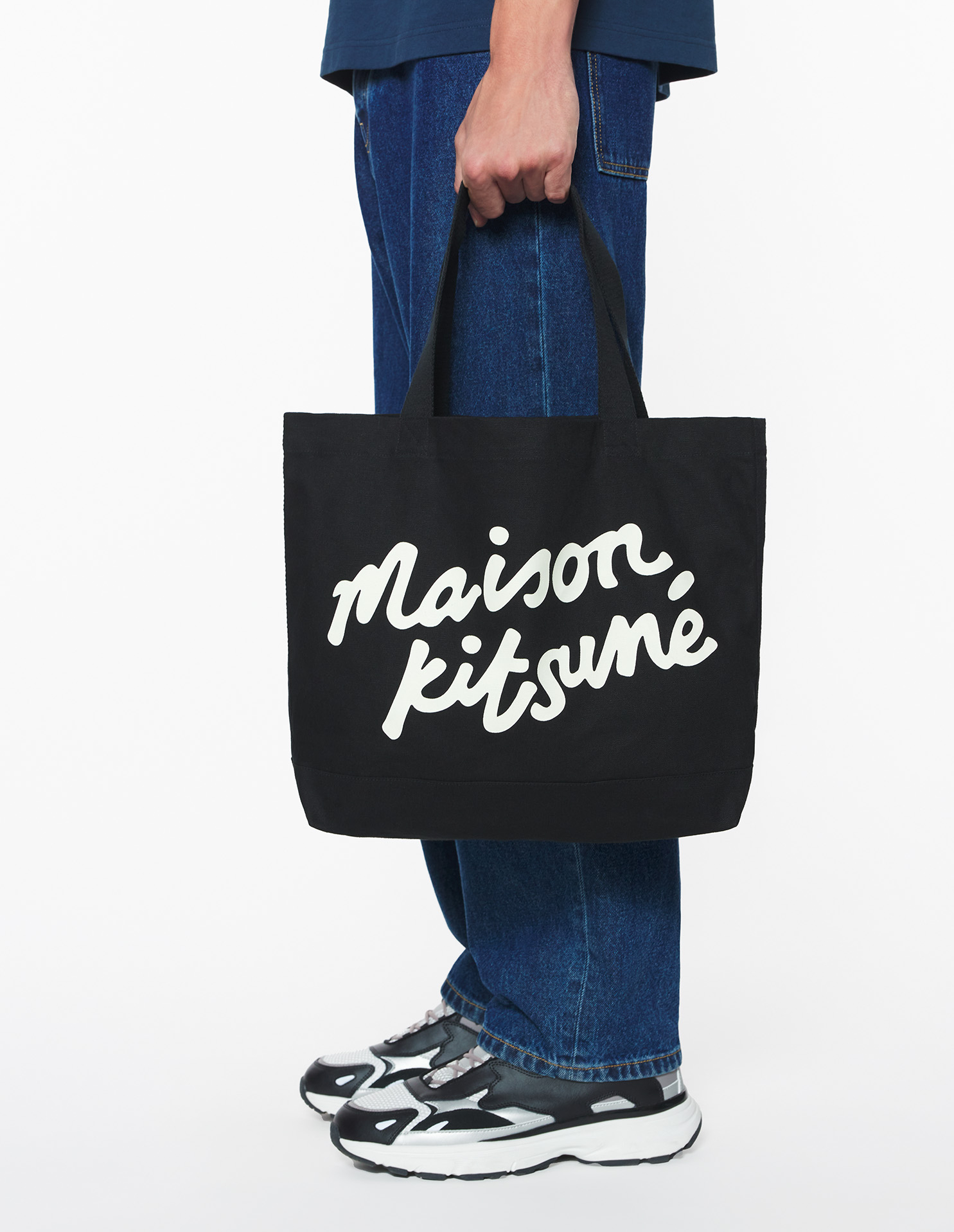MAISON KITSUNE HANDWRITING TOTE