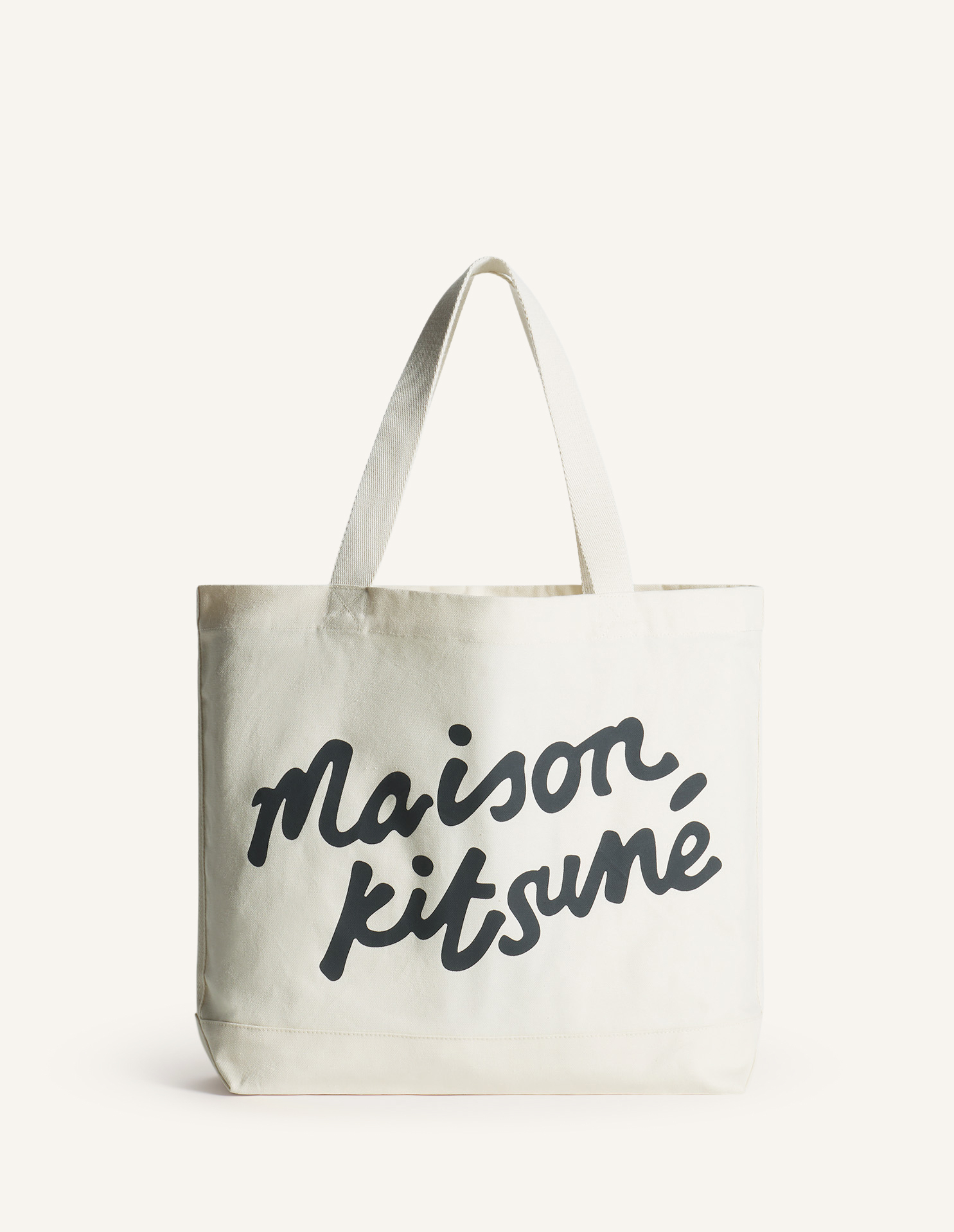 MAISON KITSUNE HANDWRITING TOTE