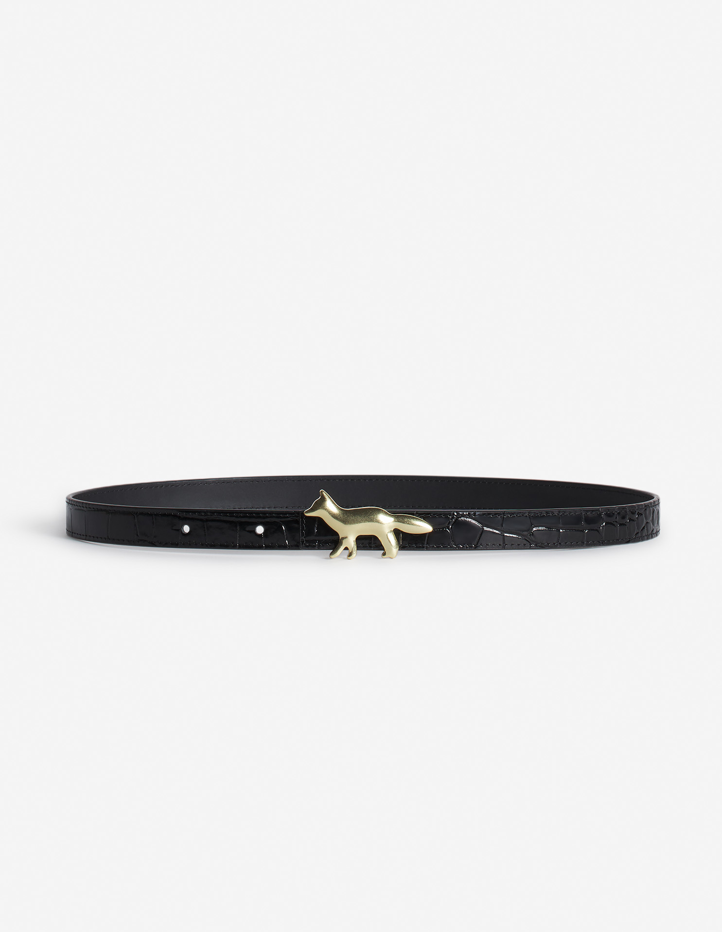 PROFILE FOX LEATHER BELT