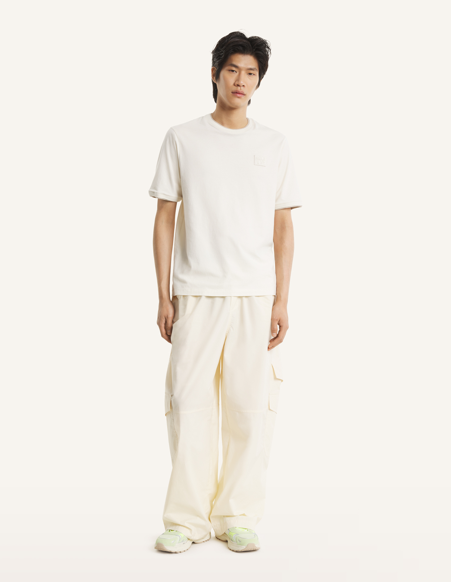 MAISON KITSUNÉ スタンプ リンガー Tシャツ
