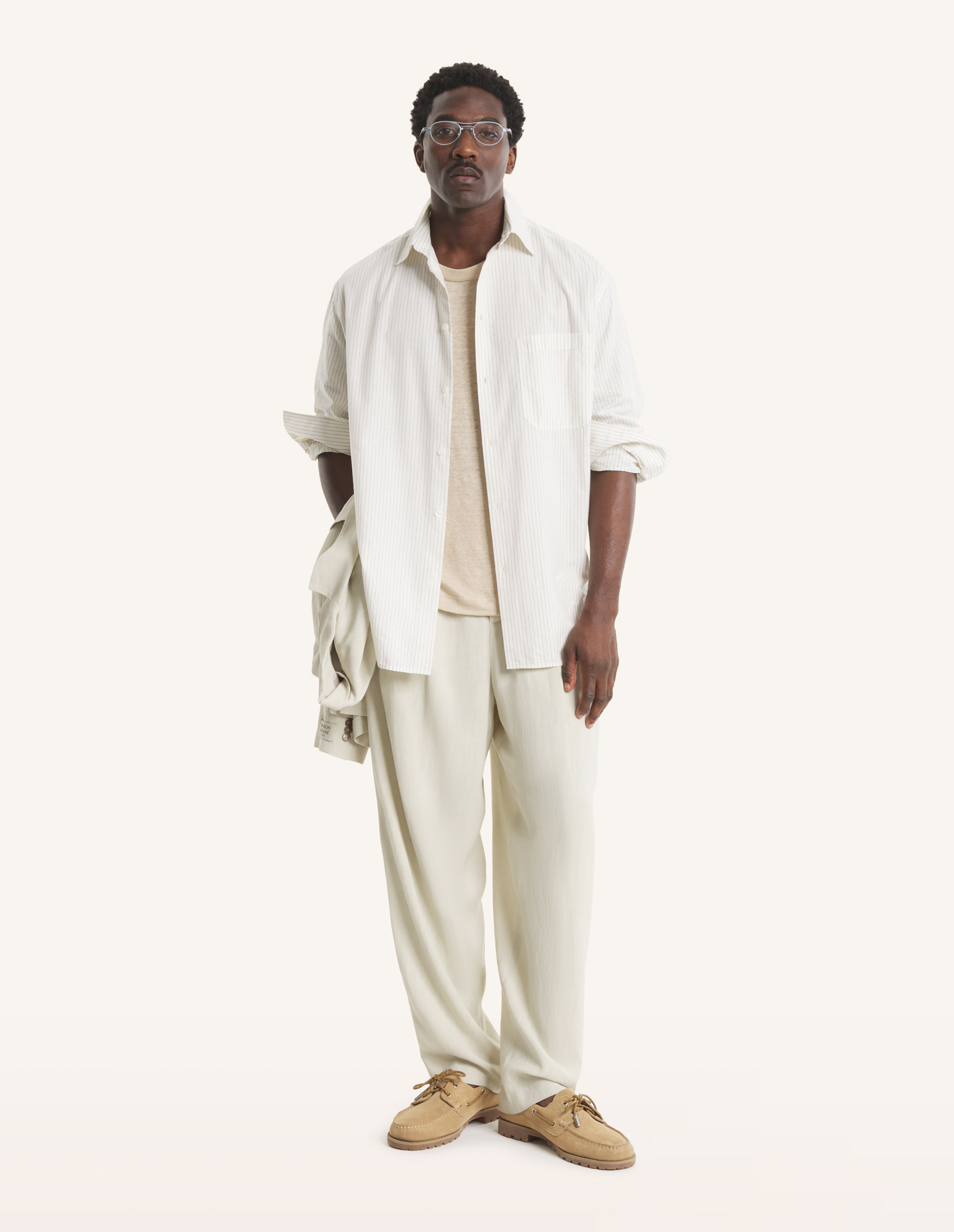 STRIPED OVERSIZE SHIRT