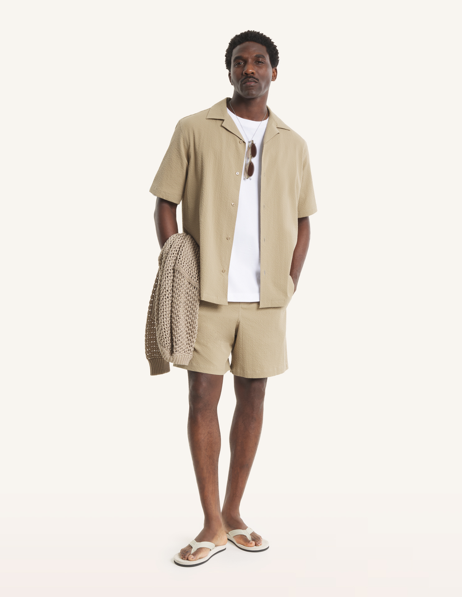 ELASTICATED SHORTS