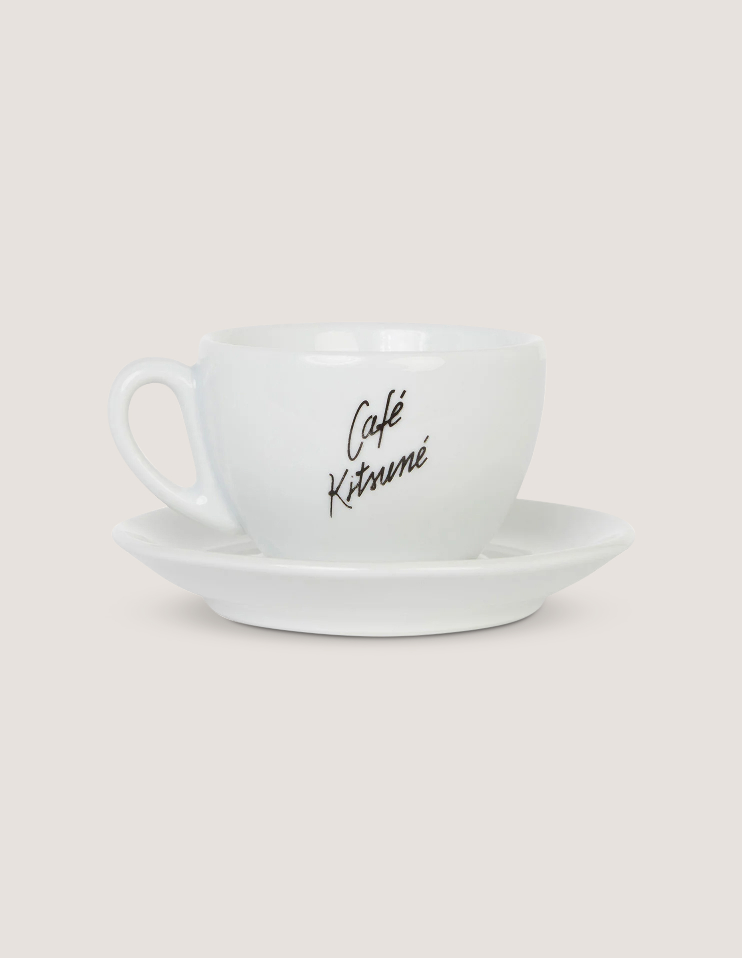 CAFE KITSUNE CUP & SAUCER SIZE M