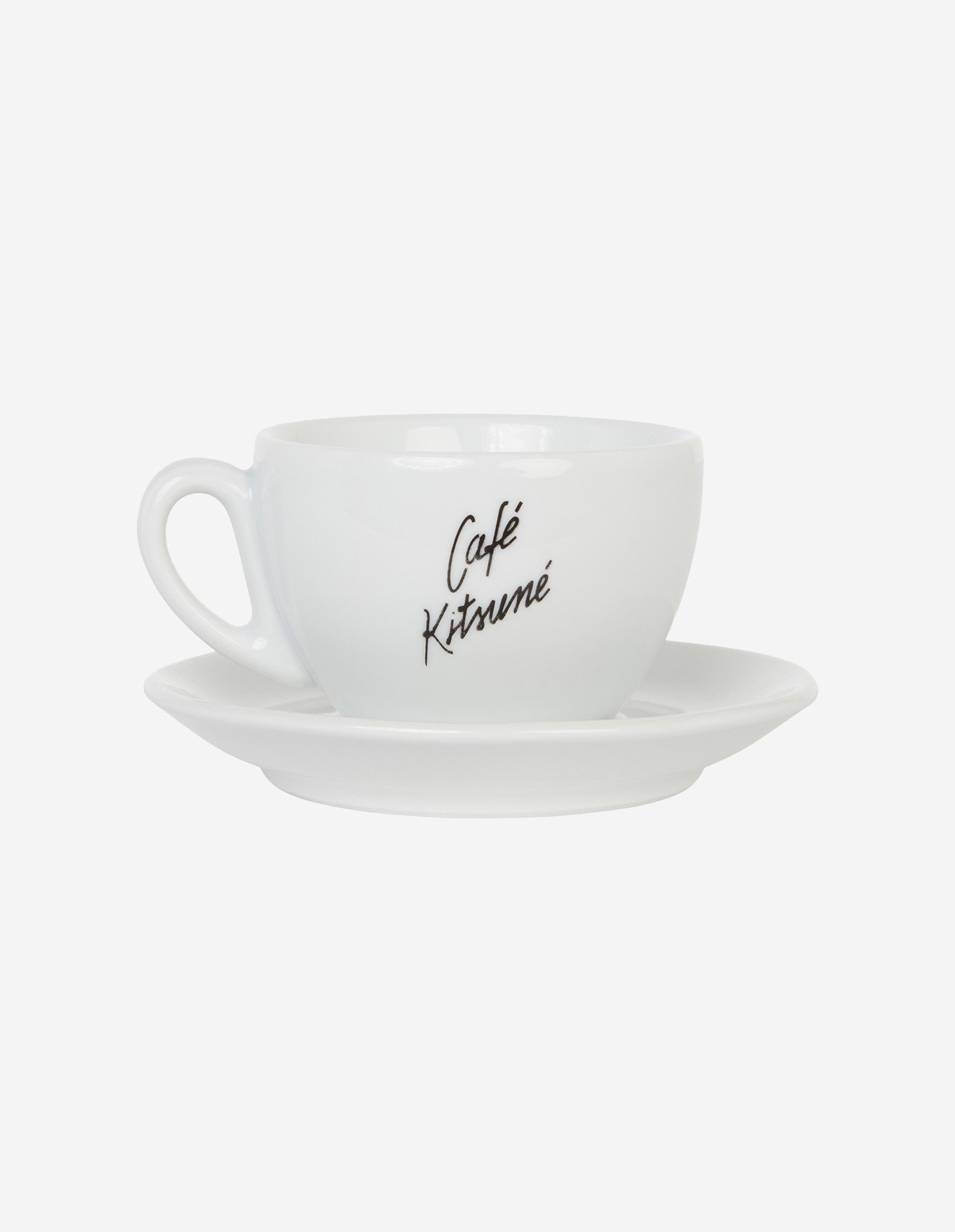 CAFE KITSUNE CUP & SAUCER SIZE L