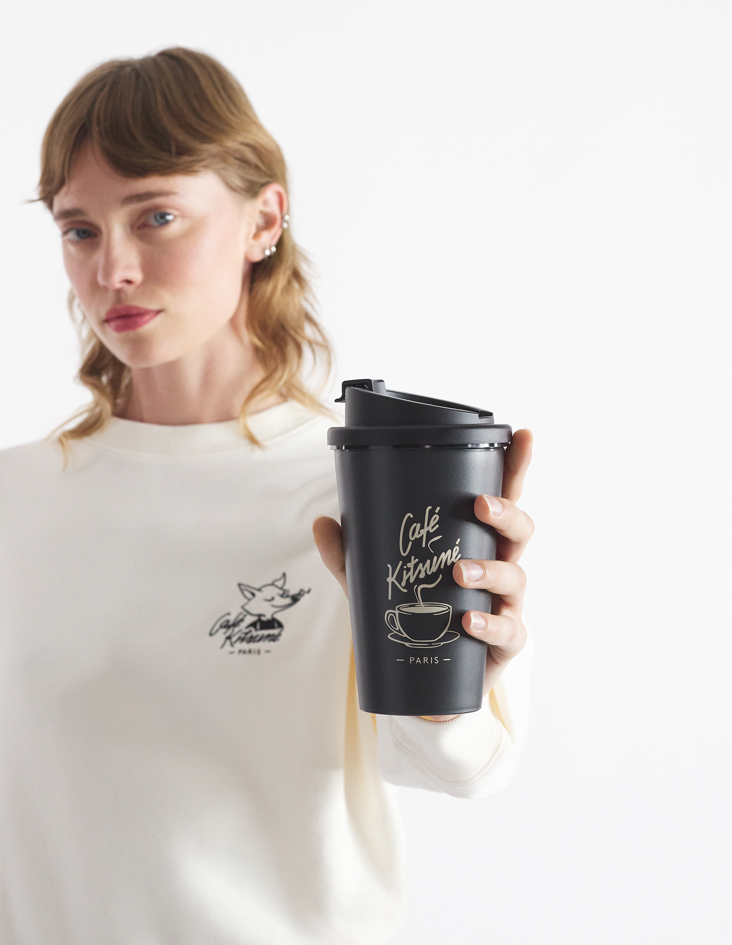 CAFE KITSUNE COFFEE CUP TUMBLER