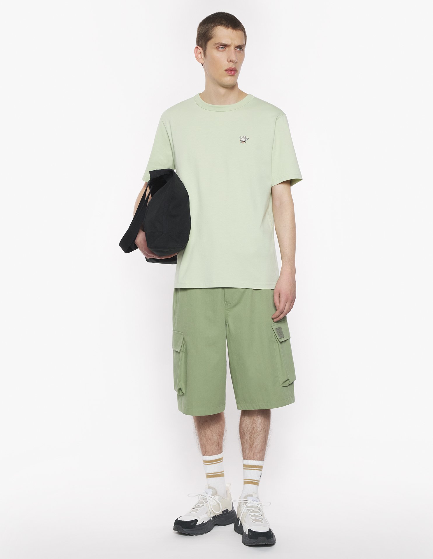 BARISTA FOX PATCH RELAX TEE-SHIRT