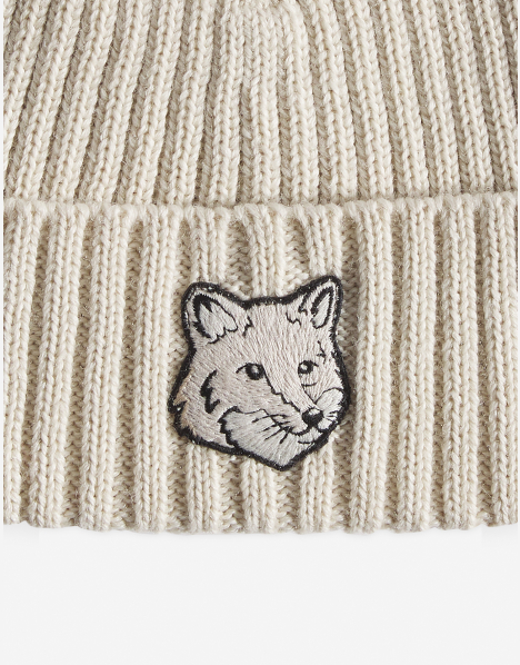 FOX HEAD BEANIE | Maison Kitsuné