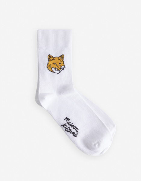 Maison Kitsune ポロシャツ ソックス フォックスヘッド ソックス | Maison Kitsuné