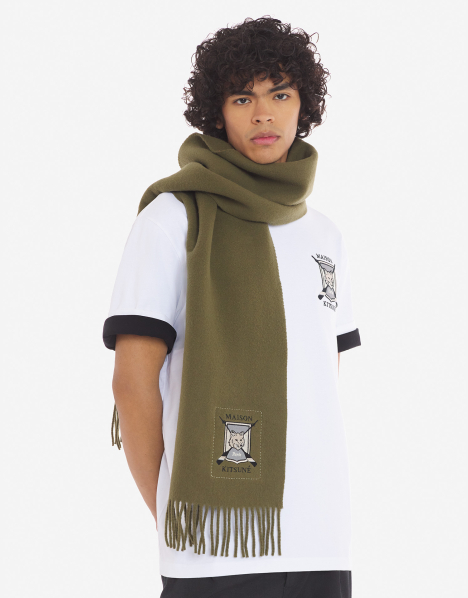 FOX BLAZON SCARF | Maison Kitsuné