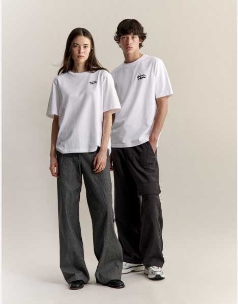 MAISON KITSUNE HANDWRITING COMFORT TEE-SHIRT | Maison Kitsuné