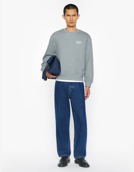 MAISON KITSUNE HANDWRITING COMFORT SWEATSHIRT | Maison Kitsuné