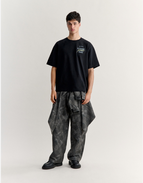 MMII PROFILE FOX OVERSIZE TEE-SHIRT | Maison Kitsuné