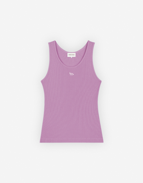 BABY FOX PATCH RIBBED TANK TOP