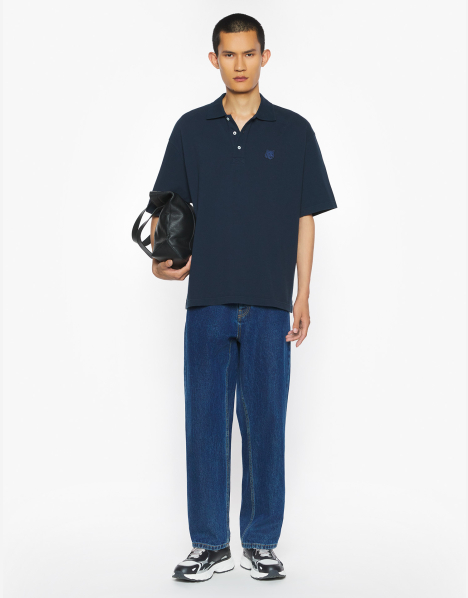 トップス Maison Kitsune FOX HEAD OVERSIZE POLO(M) FOX HEAD OVERSIZE POLO | Maison Kitsuné