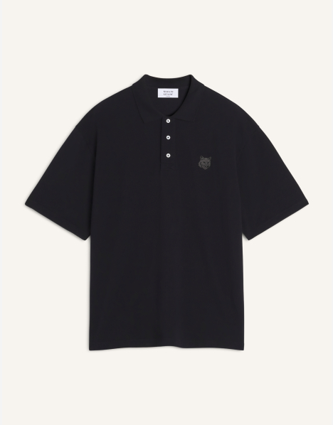 フォックスヘッド オーバーサイズ ポロ | Maison Kitsuné