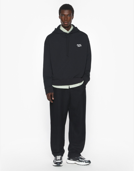 MAISON KITSUNE HANDWRITING OVERSIZE HOODIE | Maison Kitsuné