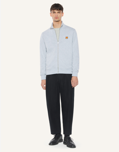 FOX HEAD ZIPPED REGULAR SWEATSHIRT | Maison Kitsuné