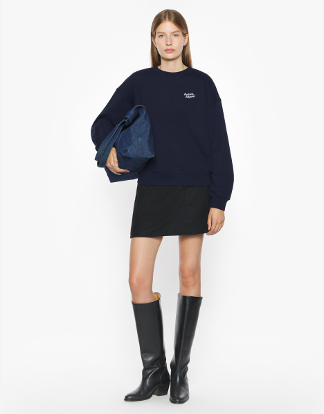 MAISON KITSUNE HANDWRITING COMFORT SWEATSHIRT | Maison Kitsuné