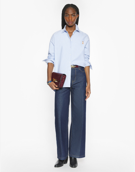 LADY FOX CASUAL SHIRT | Maison Kitsuné