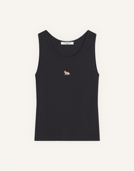 【値下げ】BABY FOX RIBBED TANK TOP Maison Kitsuné - Baby Fox Ribbed Tank Top | HBX