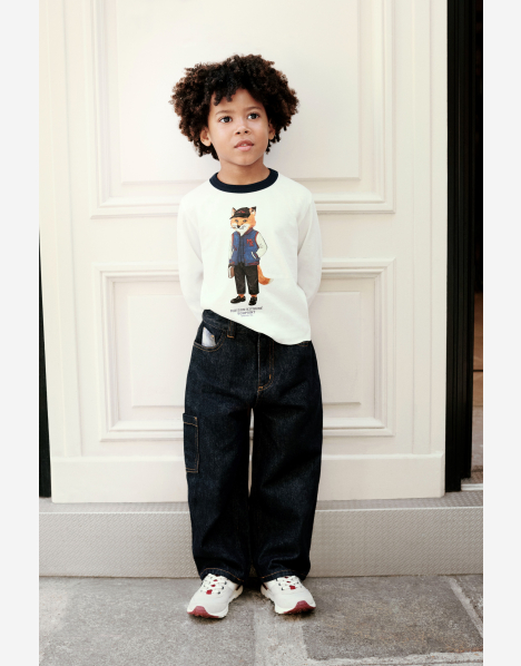 【コラボ商品】Bonpoint MAISON KITSUNÉ Tシャツ 12A T-SHIRT MAISON KITSUNE X BONPOINT | Maison Kitsuné