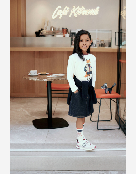 T-SHIRT MAISON KITSUNE X BONPOINT | Maison Kitsuné
