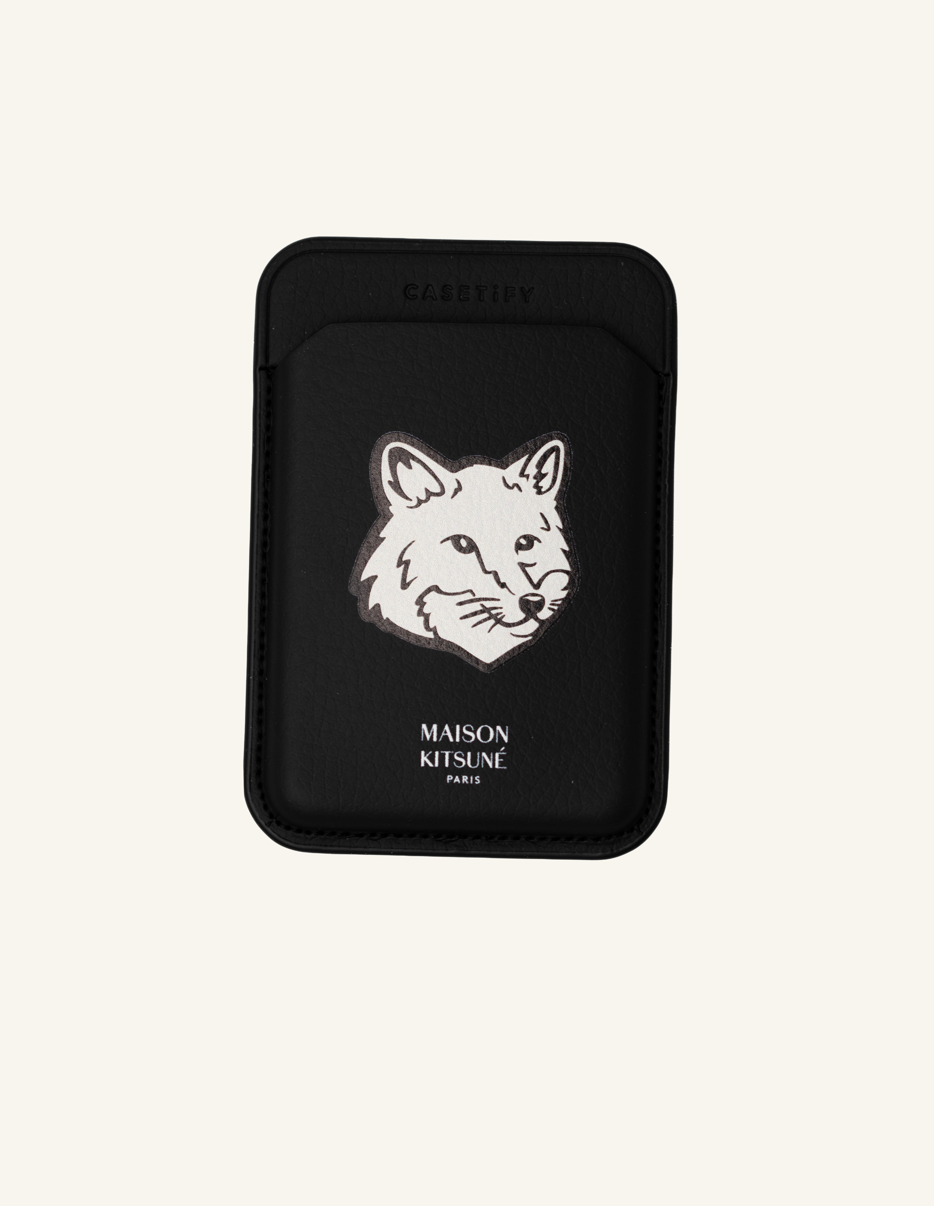 MAISON\u0020KITSUNE\u0020X\u0020CASETIFY\u0020SIGNATURE\u0020FOX\u0020HEAD\u0020MAGSAFE\u0020WALLET