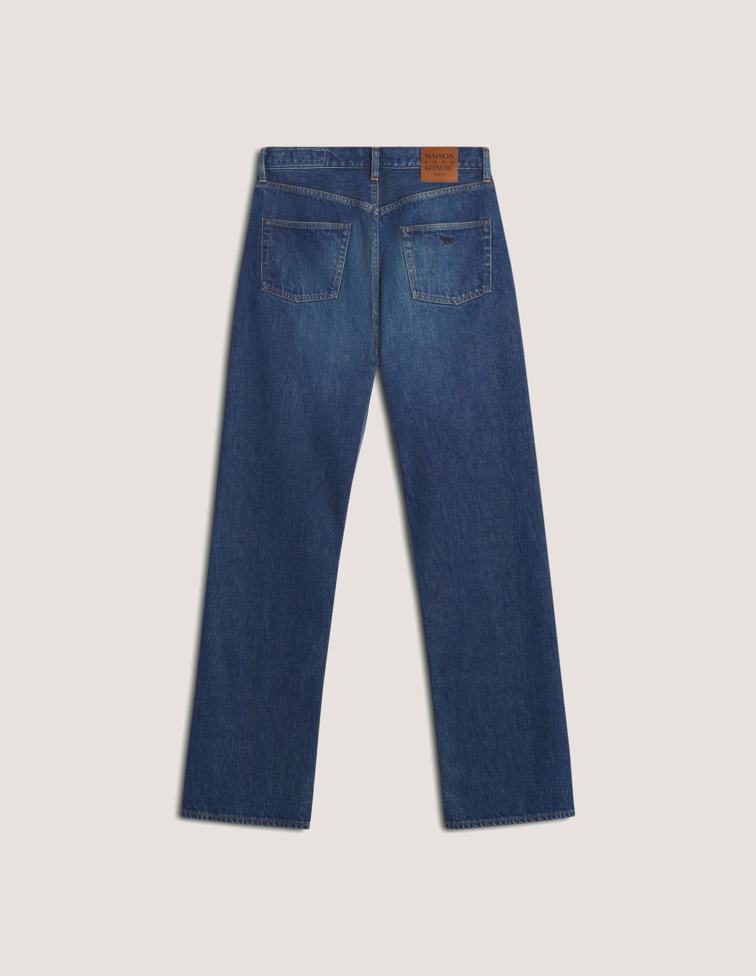 MAISON KITSUNE x KURO SELVEDGE VOYAGE DENIM PANTS - 2