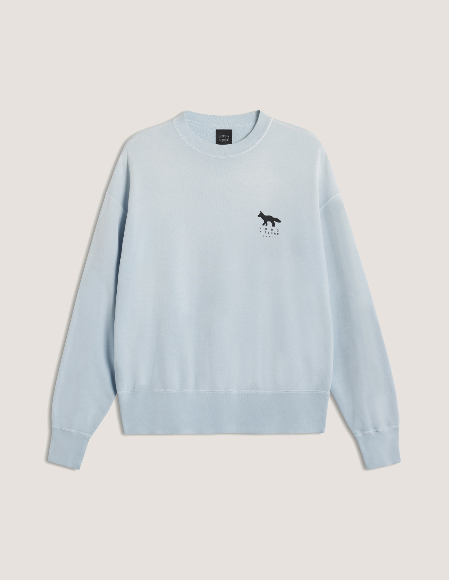 MAISON\u0020KITSUNE\u0020x\u0020KURO\u0020SUNFADED\u0020FOX\u0020SWEAT\u0020SHIRT