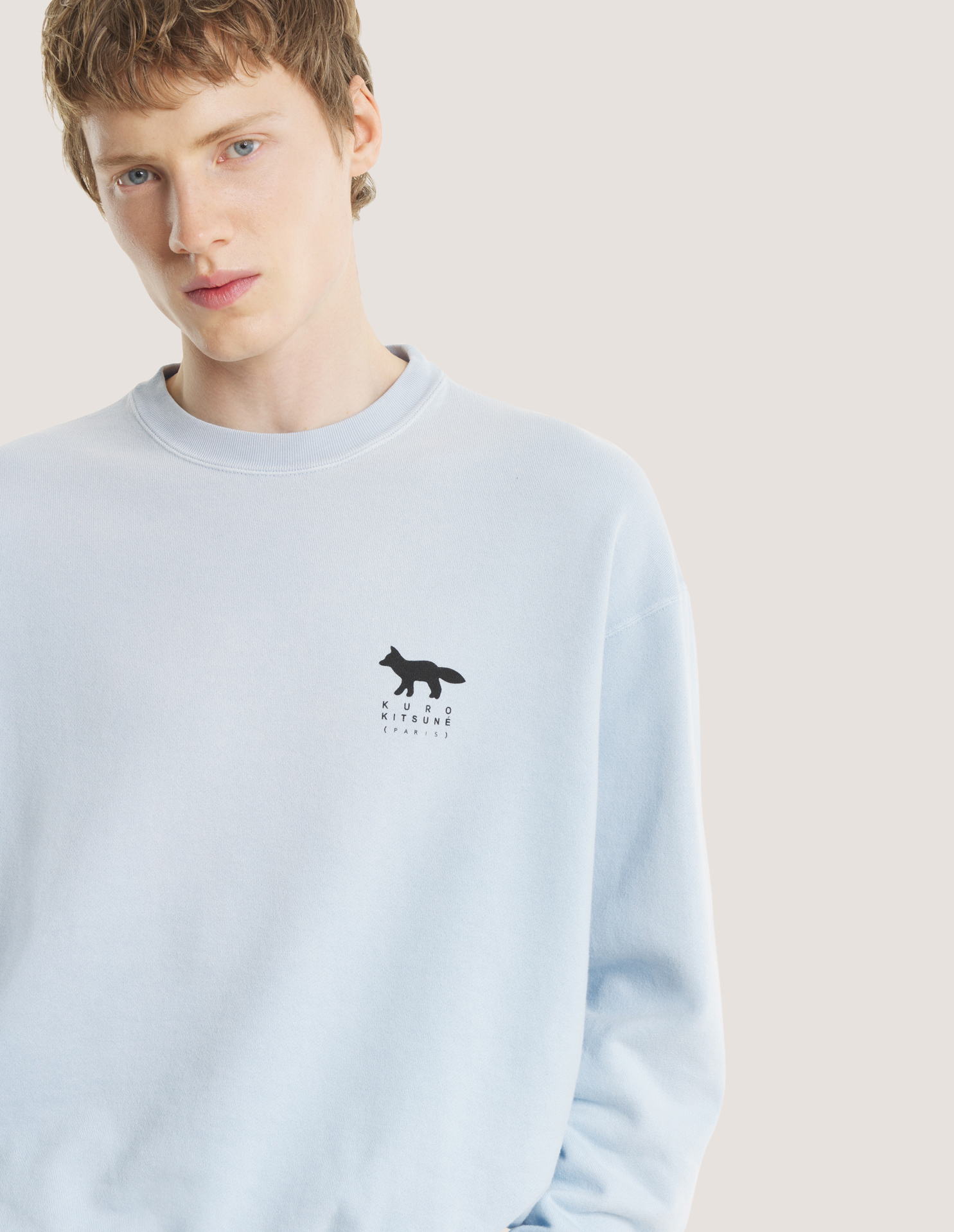 MAISON KITSUNE x KURO SUNFADED FOX SWEAT SHIRT - 5