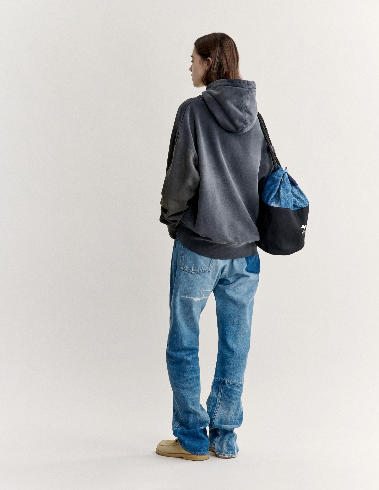 MAISON KITSUNE X KURO PATCHWORKED FOX PARKA - 7
