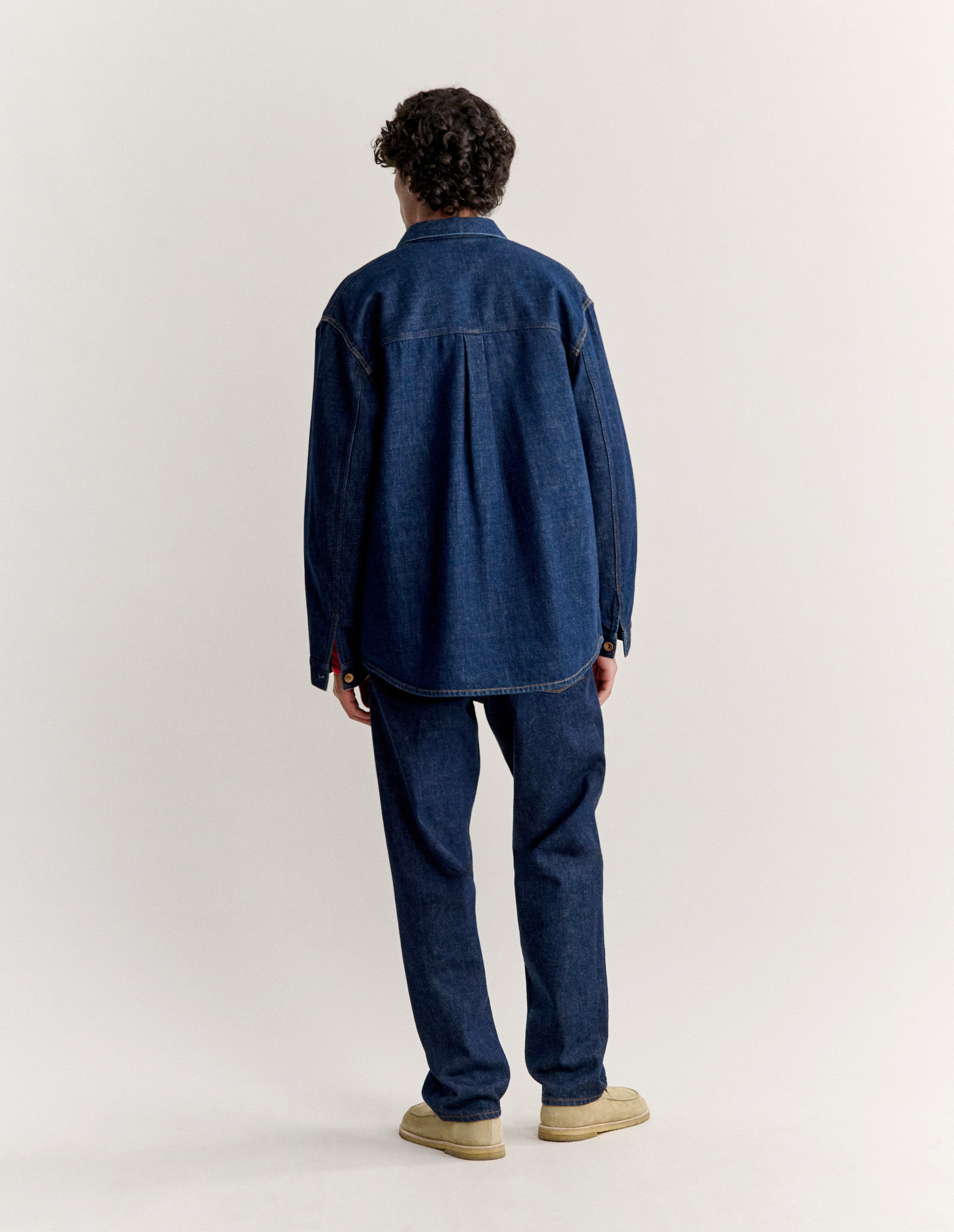 MAISON KITSUNE X KURO DENIM SHIRT - 7