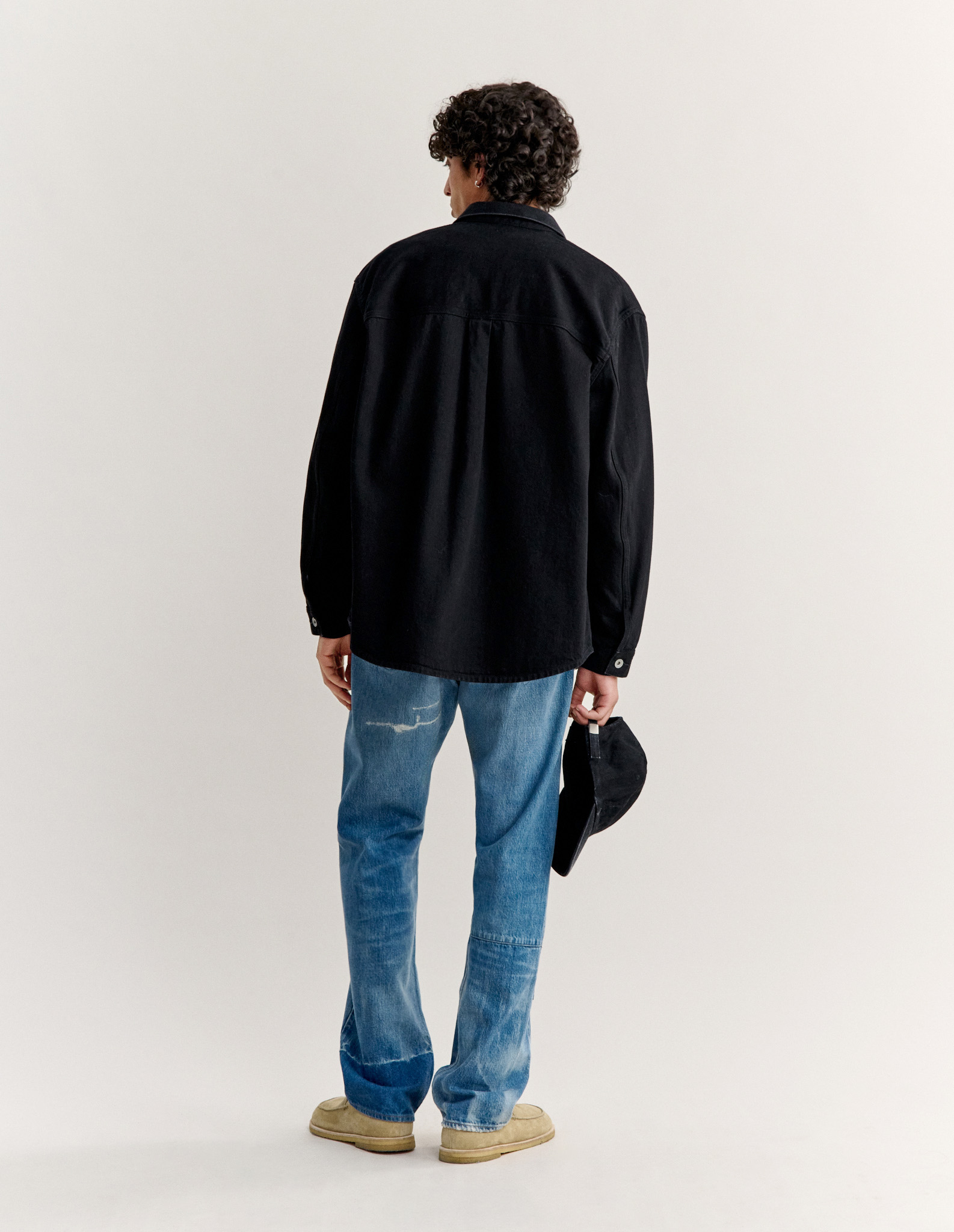 MAISON KITSUNE X KURO DENIM SHIRT - 10