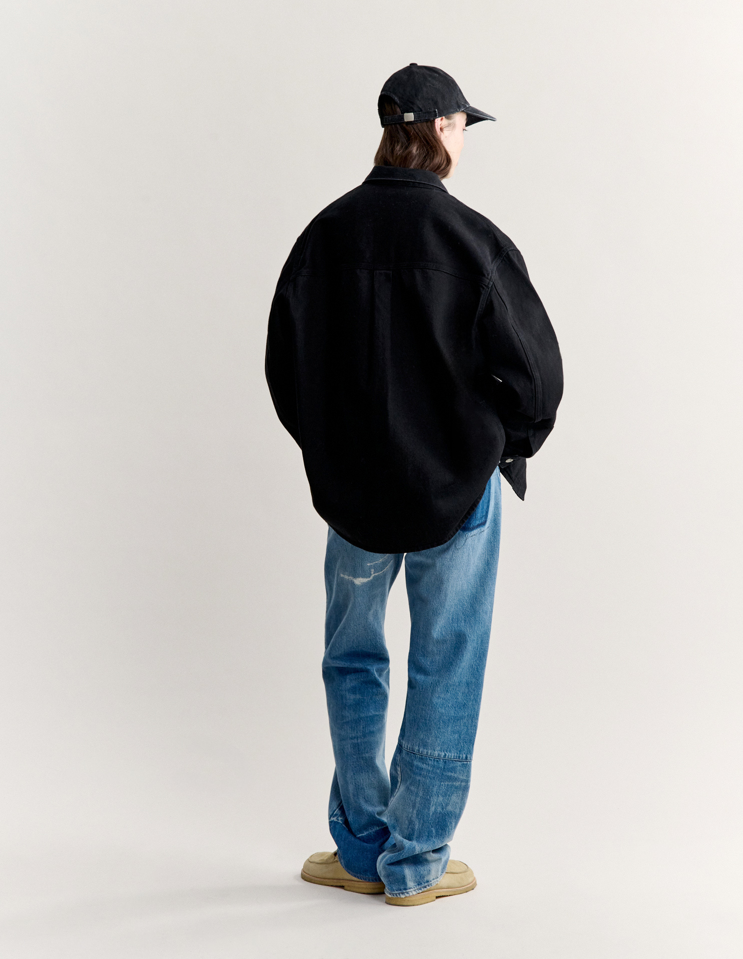 MAISON KITSUNE X KURO DENIM SHIRT - 9
