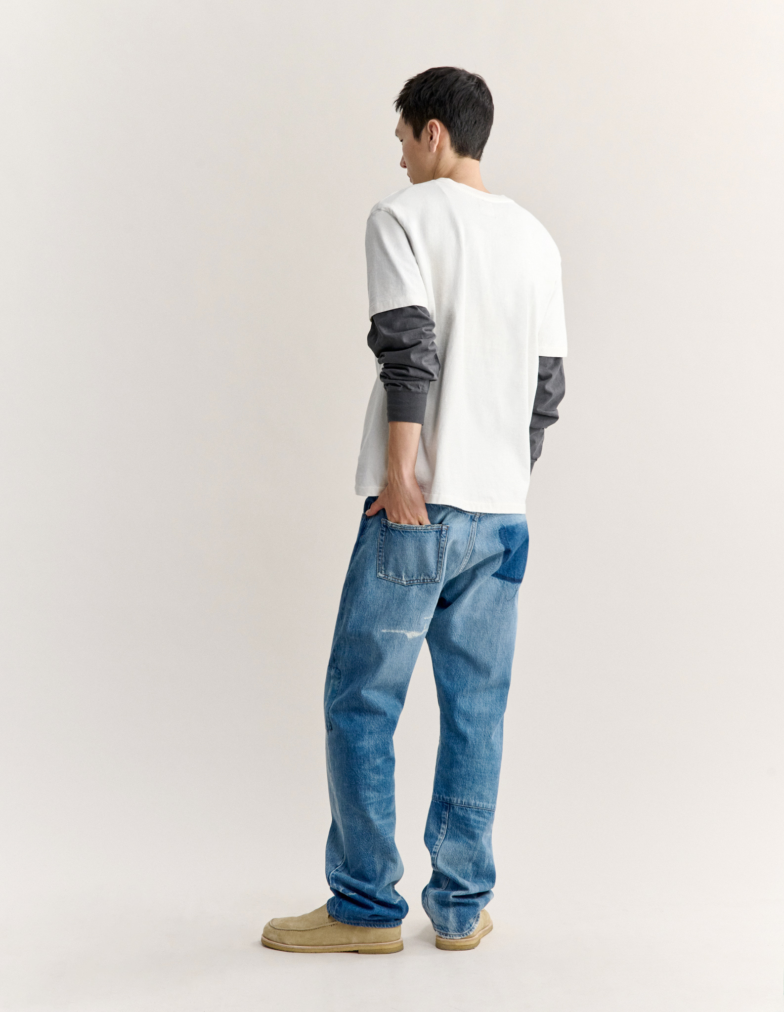 MAISON KITSUNE X KURO THE CRAFTED FOX TEE - 5