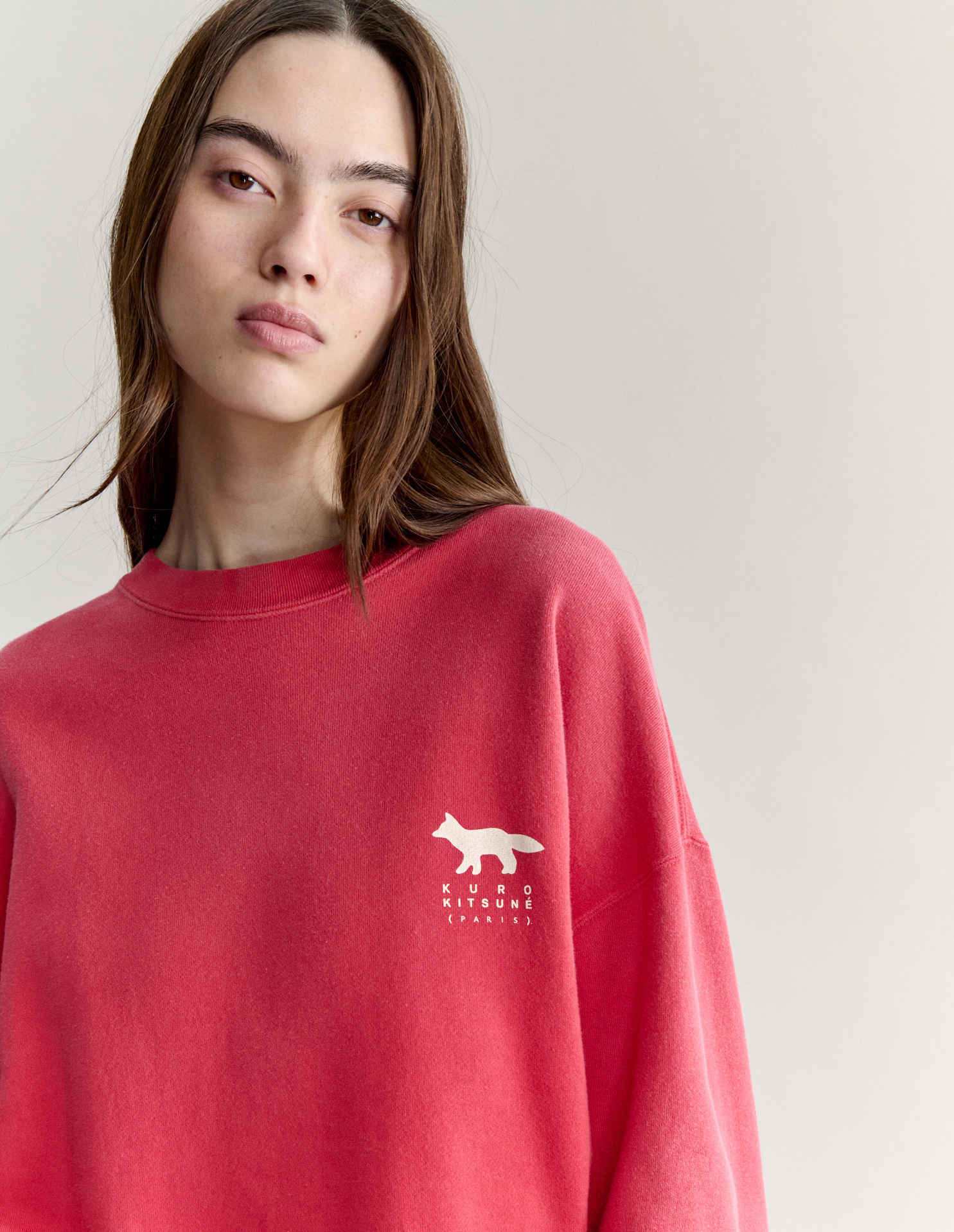 MAISON KITSUNE X KURO SUNFADE FOX SWEATSHIRT - 11