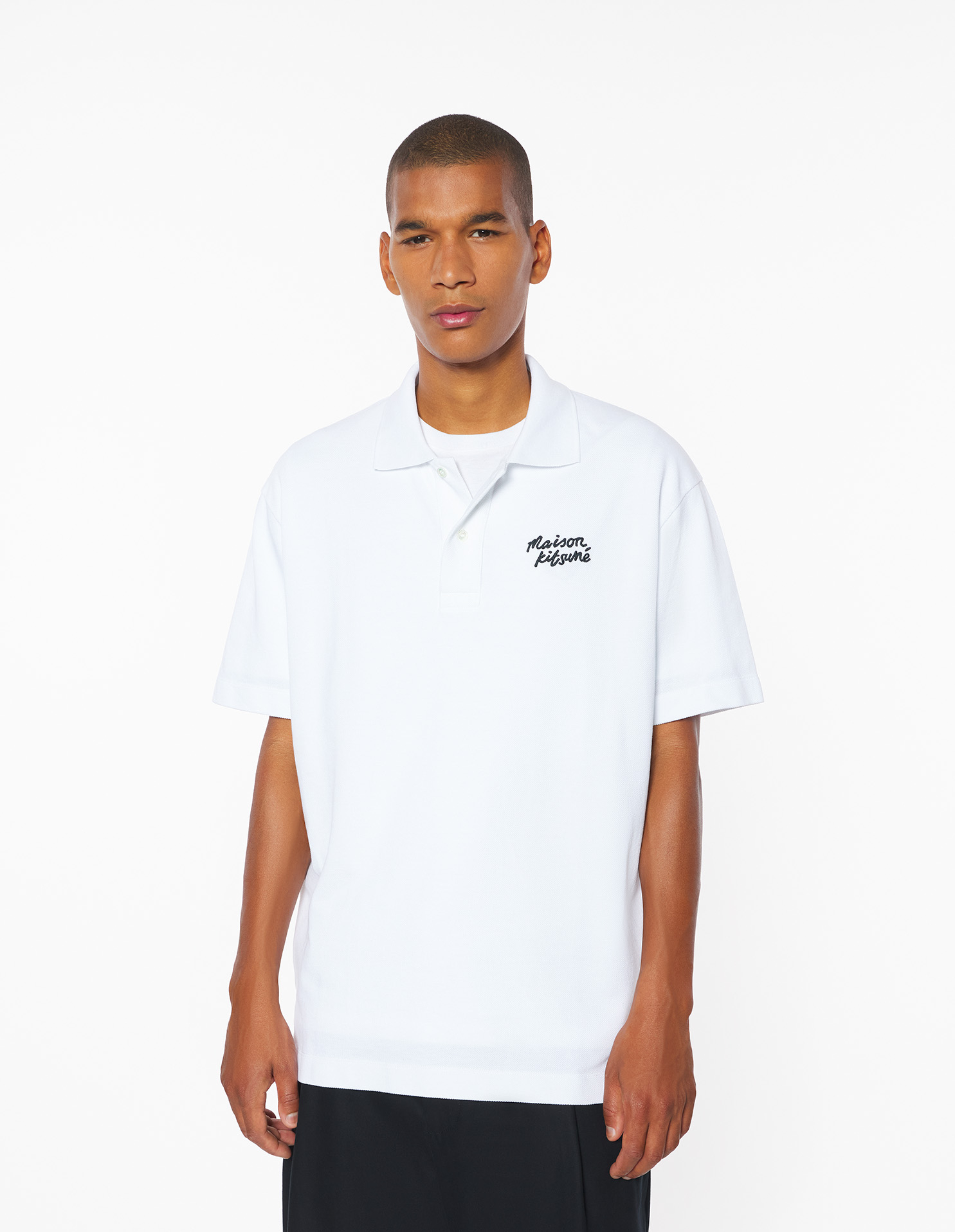 MAISON\u0020KITSUNE\u0020HANDWRITING\u0020COMFORT\u0020POLO