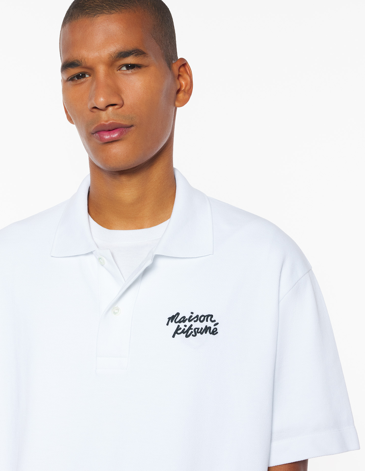MAISON\u0020KITSUNE\u0020HANDWRITING\u0020COMFORT\u0020POLO