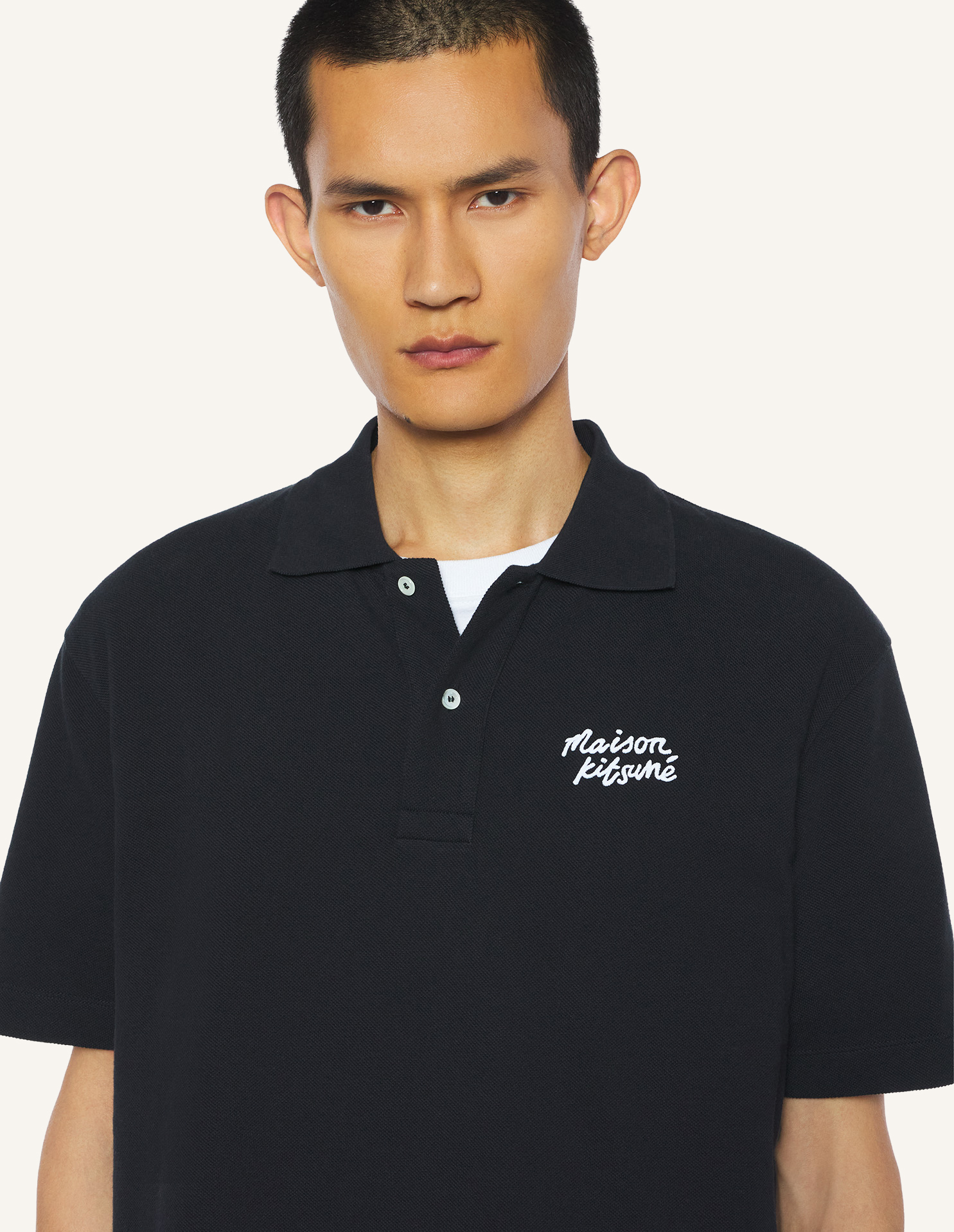 MAISON\u0020KITSUNE\u0020HANDWRITING\u0020COMFORT\u0020POLO