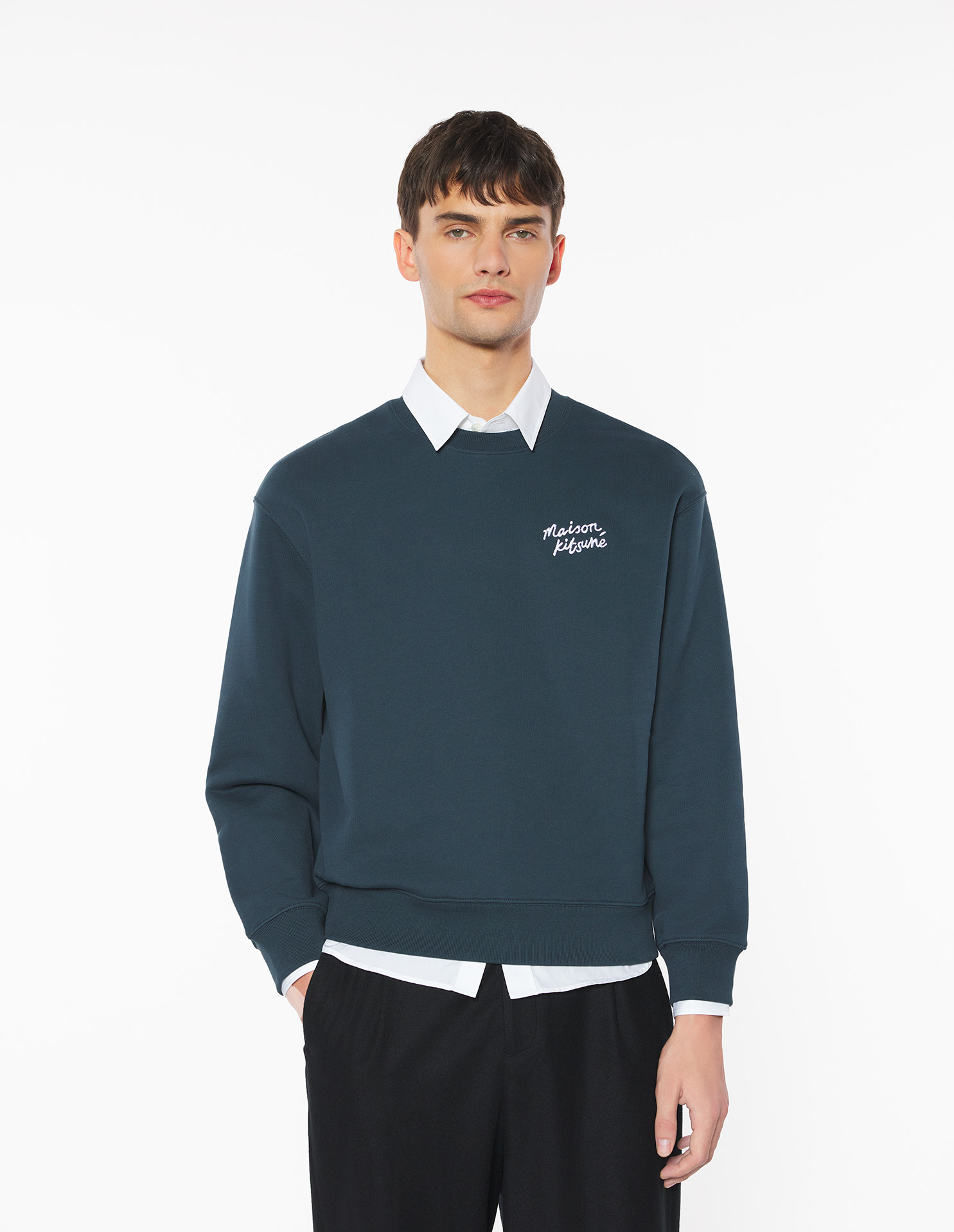MAISON\u0020KITSUNE\u0020HANDWRITING\u0020COMFORT\u0020SWEATSHIRT